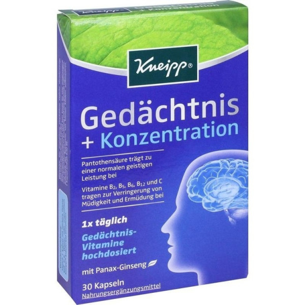 Kneipp Gedaechtnis+Konzen (PZN 10032685)