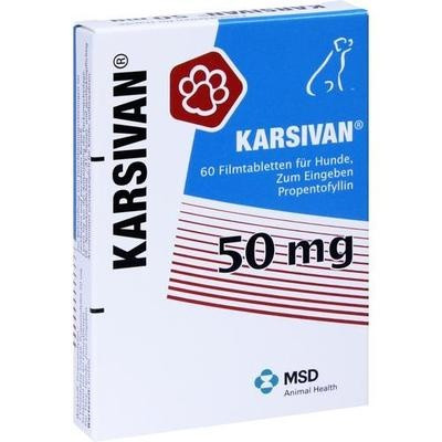 Karsivan 50 tabletten f.Hunde (PZN 03069995)