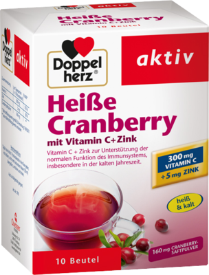 Doppelherz Heisse Cranberry M.vit.c+zink (PZN 09077547)