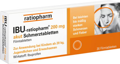 Ibu Ratiopharm 200 Mg Akut Schmerztbl. Filmtabl. (PZN 00984723)