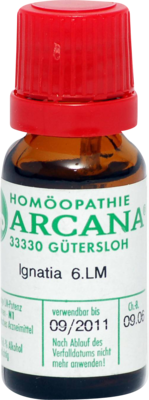 Ignatia Arcana Lm 6 Dilution, 10 ml (PZN 02602275)