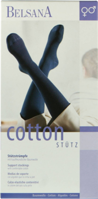 Belsana Cotton Stuetz Kniestr.2 Anthraz.m.baumw. (PZN 04769335)