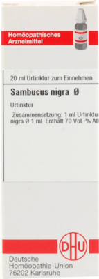 Sambucus Nigra Urtinktur (PZN 02621367)