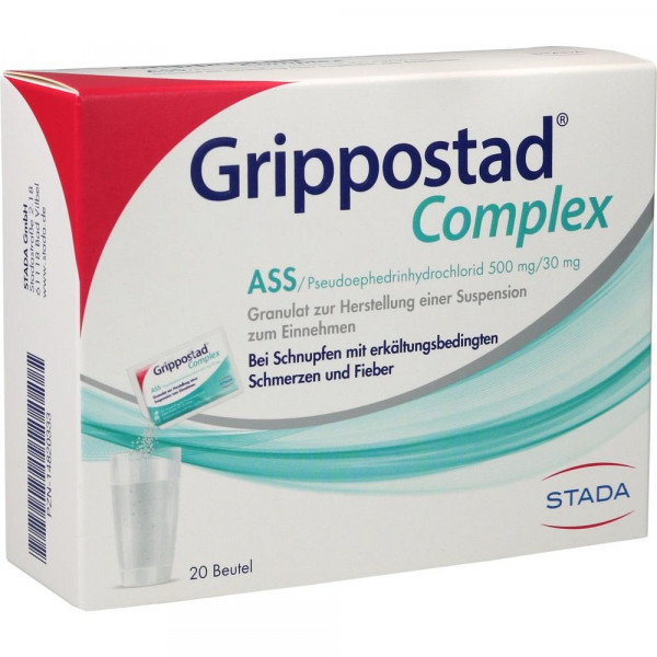 Grippostad® Complex ASS/Pseudoephedrin