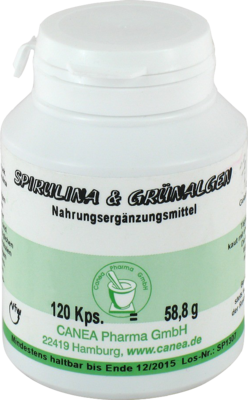 Spirulina + Gruenalgen (PZN 04012508)