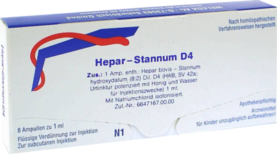 Hepar Stannum D 4 Amp. (PZN 01623105)