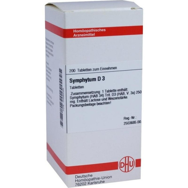 Symphytum D3 Tabletten 200 (PZN 03486598)