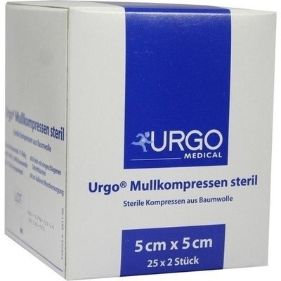 Urgo Mullkompressen 5x5cm Steril (PZN 07237840)