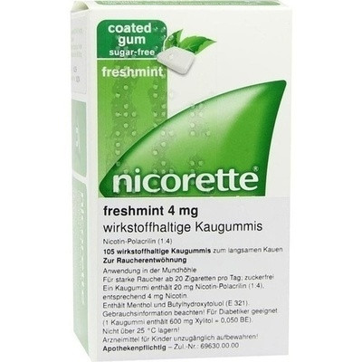 Nicorette 4 Mg Freshmint (PZN 06680119)