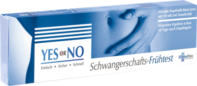 Yes Or No Hcg 10 Mlu Schwangerschafts-frueh (PZN 08454433)