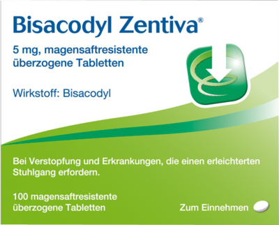 Bisacodyl Zentiva Magensaftresistente Tabletten (PZN 00364469)
