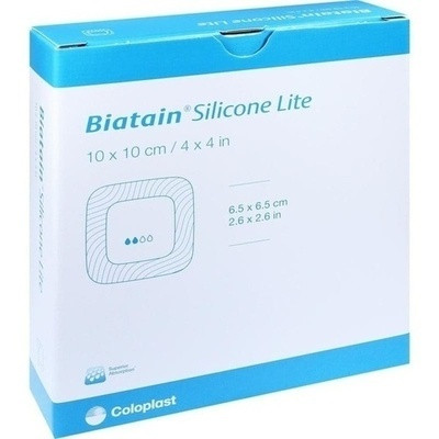 Biatain Silicone Lite Schaumverband 10x10cm (PZN 03880697)