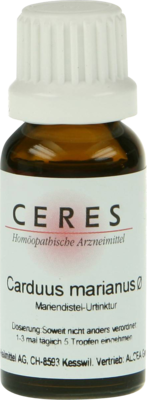 Ceres Carduus Marianus Urtinktur (PZN 00178732)