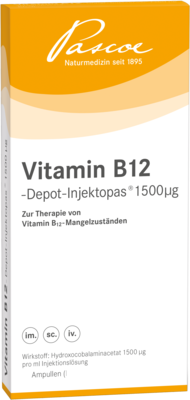 Vitamin B 12 Depot Inj. 1500 µg Amp. (PZN 07568695)