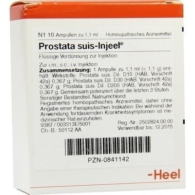 Prostata Suis Injeele (PZN 00841142)