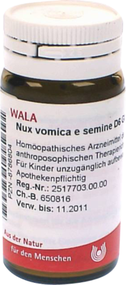 Nux Vomica E Sem. D6 (PZN 08786804)