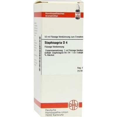Staphisagria D 4 Dil. (PZN 02106530)