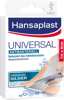 Hansaplast Med Universal 1mx6cm Abschnitte 47785 (PZN 01201611)