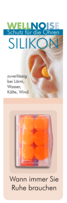Wellnoise Ohrenstopfen Orange Blister (PZN 01711269)