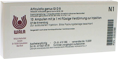 Articulatio Genus Gl D 8 Amp. (PZN 03353288)