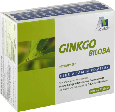Ginkgo 100 Mg  + B1, C + E (PZN 02909335)