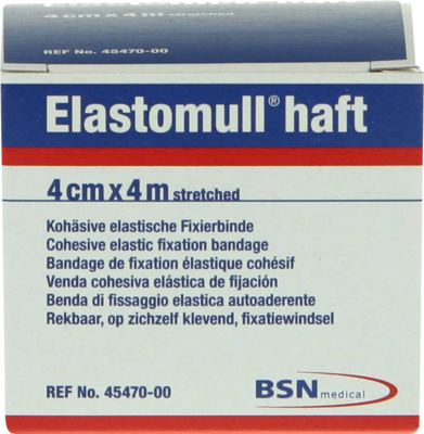 Elastomull haft 4 cmx4 m 45470 Fixierb. (PZN 02507039)