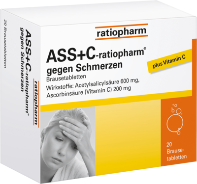 Ass + C ratiopharm gegen Schmerzen (PZN 03435448)