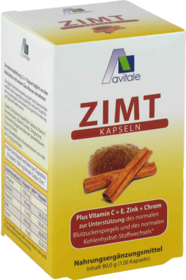 Zimt  500 Mg + Vitamin C+e (PZN 03884672)
