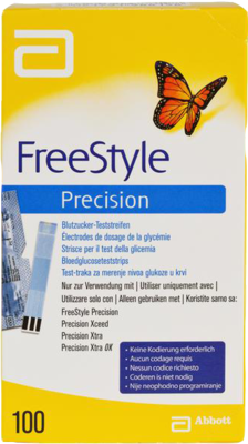 Freestyle Precision Blutzucker Teststr.o.codier. (PZN 06905357)