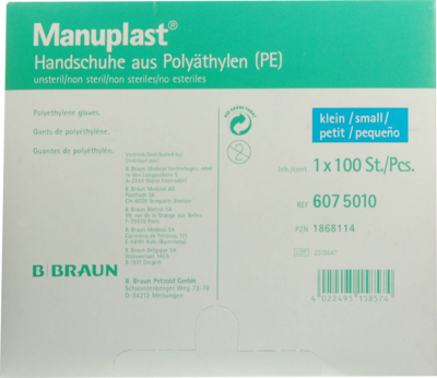 Manuplast Einmal Handschuhe Pe Klein (PZN 01868114)