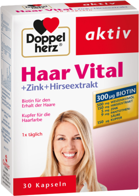 Doppelherz Haar Vital+zink+hirseextrakt (PZN 01104575)