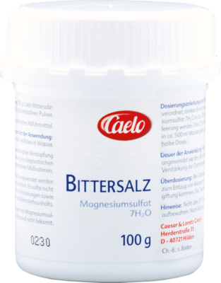 Caelo Bittersalz (magnesiumsulfat) (PZN 03394838)