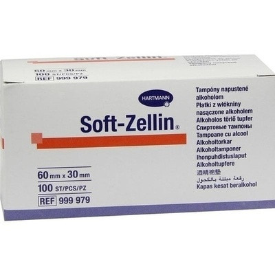 Soft Zellin Alkohol Tupfer 60x30mm (PZN 06453501)