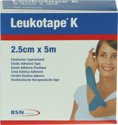 Leukotape K 2,5cm Blau (PZN 01907417)