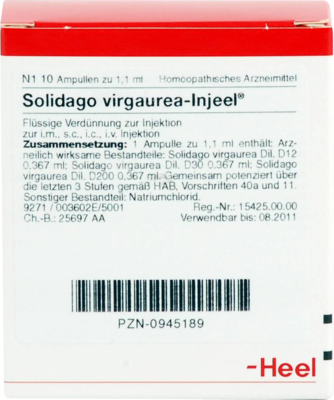 Solidago Virgaurea Injeele (PZN 00945189)
