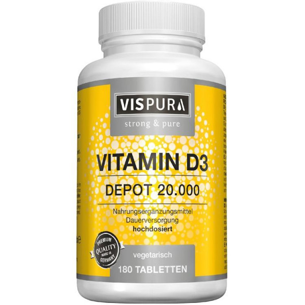 Vitamin D3 20.000IE Depot hochdosiert (PZN 13815270)