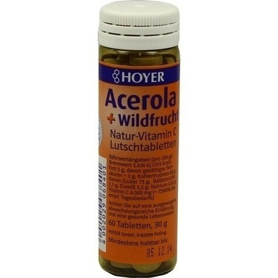 Acerola und Wildfrucht Vitamin C Lutsch (PZN 07626429)