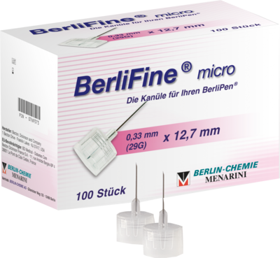 Berlifine Micro Kanuelen 0,33x12,7 Mm (PZN 00769373)