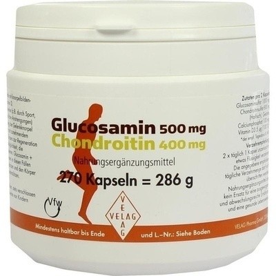 Glucosamin 500 Mg + Chondroitin 400 Mg (PZN 02076527)