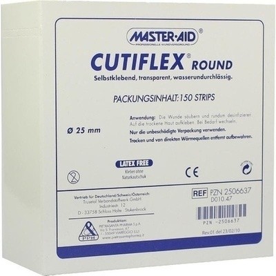 Cutiflex Folien-pflaster Round 22,5mm Master Aid (PZN 02506637)