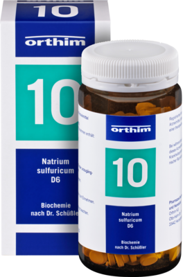 Biochemie 10 Natrium Sulfuricum D6 (PZN 04532188)