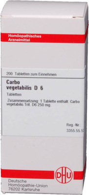 Carbo Vegetabilis D 6 (PZN 02117806)