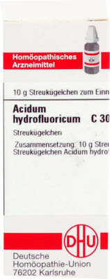 Acidum Hydrofluoricum C 30 (PZN 04200799)