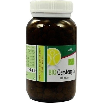 Gerstengras 500 Mg Bio Tabl. (PZN 00393040)