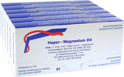 Hepar-magnesium D 4 Amp. (PZN 02819388)