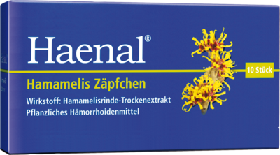 Haenal Hamamelis Zaepfchen (PZN 00295567)