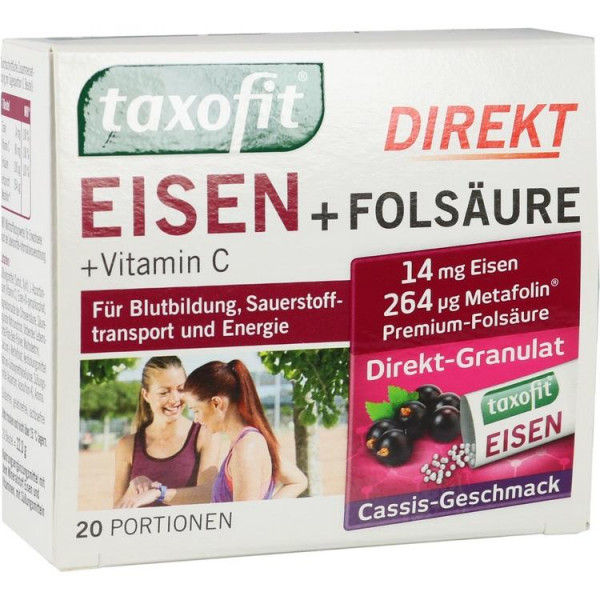 taxofit Eisen + Folsäure Direkt (PZN 14136743)