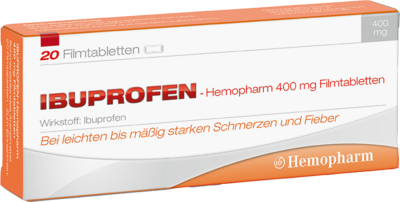Ibuprofen Hemopharm 400mg (PZN 07411019)