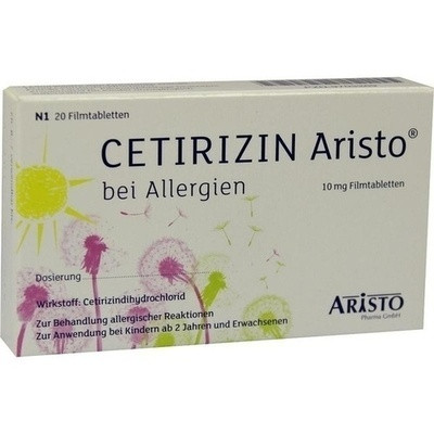 Cetirizin Aristo bei Allergien 10mg (PZN 09703269)