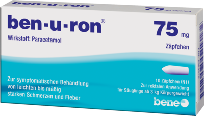Ben-u-ron 75 mg (PZN 02684876)